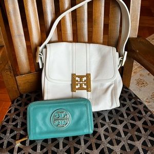 Tory Burch shoulder bag and wallet